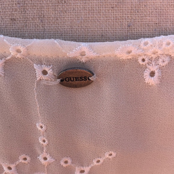 Guess White Lace Dress - Picture 3 of 4